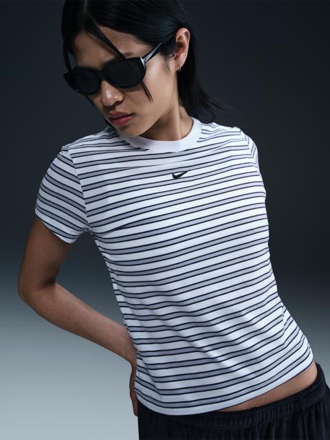 Nike Nike Sportswear Chill Knit Women's Slim Striped T-Shirt