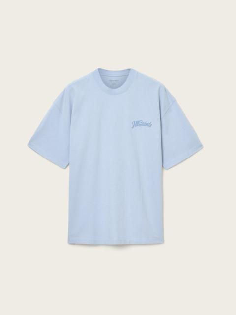 ALLSAINTS ODYSSEY OVERSIZED SHORT SLEEVE CREW T-SHIRT