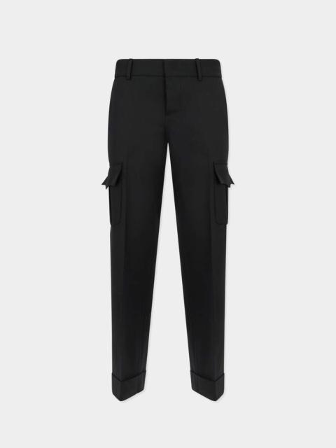 DSQUARED2 TROPICAL WOOL UNIFORM PANT