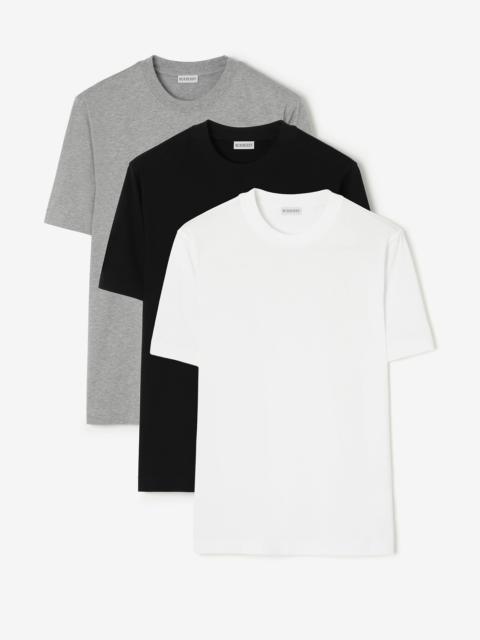 Burberry Three-pack Cotton T-shirt