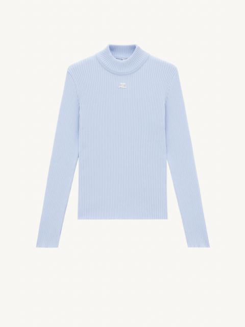 courrèges PULLOVER HIGH NECK REEDITION