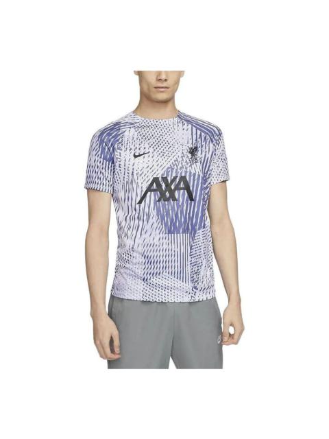 Nike Nike Liverpool FC Away Pre-Match Soccer Jersey 'Purple' DN2920-532
