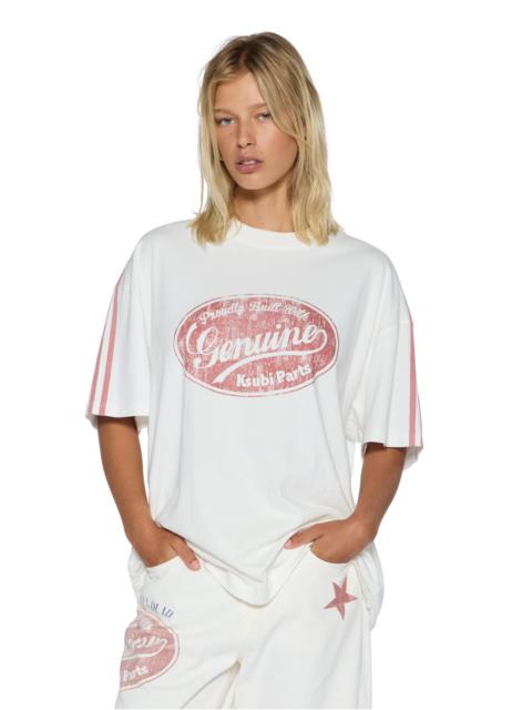 Ksubi GENUINE BOYFRIEND SS TEE VINTAGE WHITE