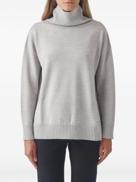 Max Mara Meandro roll-neck drop-shoulder sweater
