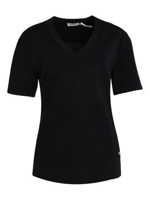 SIMKHAI pleated V-neck blouses