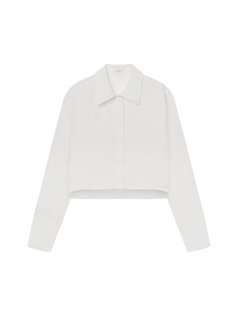 A.L.C. Maude Cropped Cotton Shirt