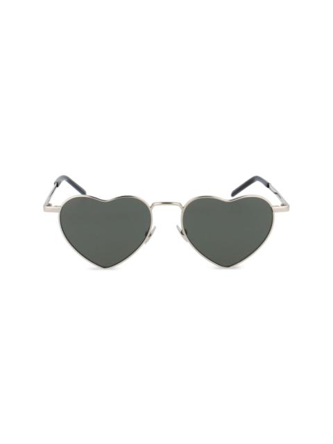 SAINT LAURENT heart shaped sunglasses