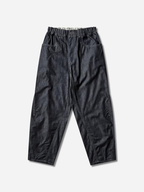 and Wander Men's Dry Easy Denim Wide Pants Navy
