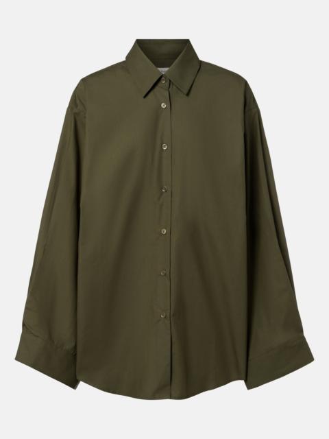 The Frankie Shop Tila oversized cotton shirt