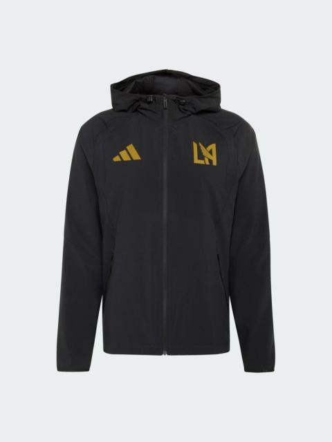 adidas LAFC Tiro Travel Full Zip Windbreaker