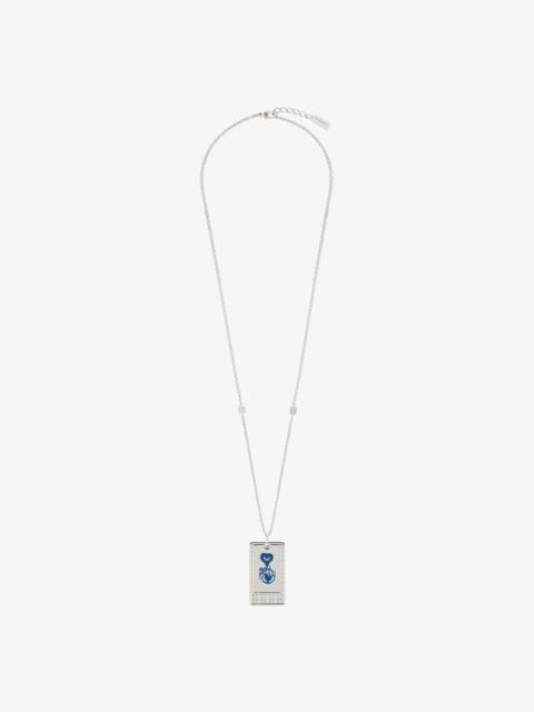 Givenchy GIVENCHY DOUBLE TAG NECKLACE IN METAL