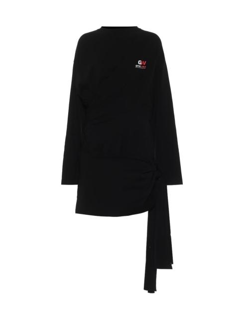 BALENCIAGA Gym Wear Short Wrap Dress