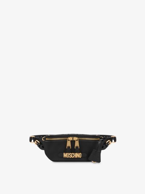 Moschino POUCH WITH LETTERING LOGO