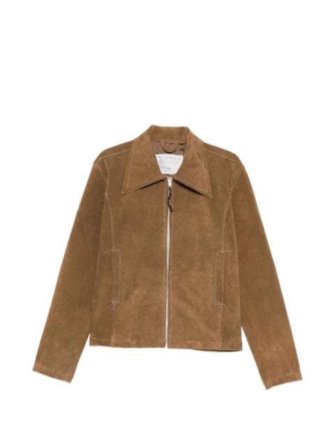 CAMIEL FORTGENS fitted zip pocket jacket