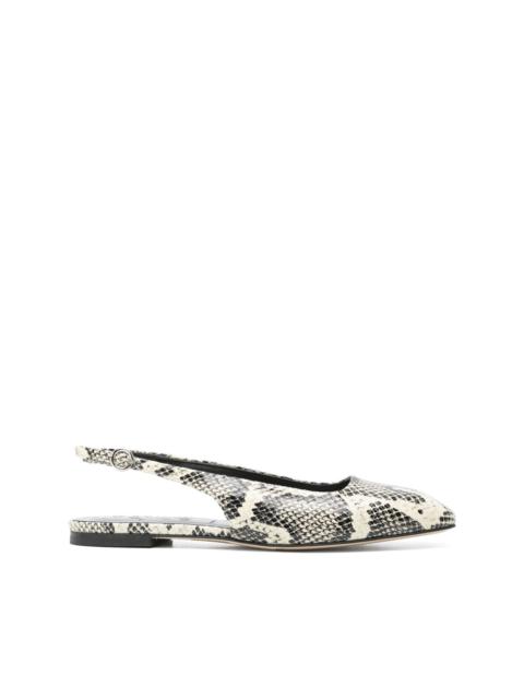 Aeyde Fedora slingback pumps