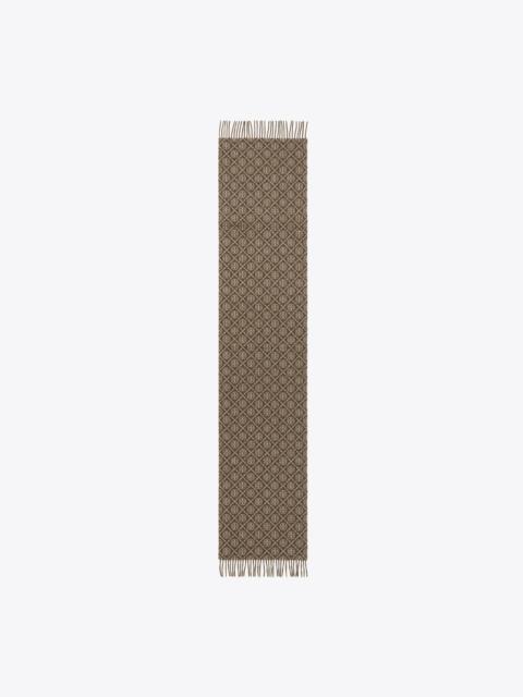 TORY BURCH T Monogram Oblong Scarf