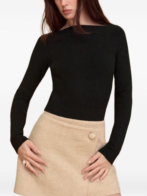 Cult Gaia Lottie boat-neck bodysuit