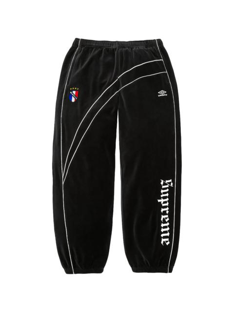 Supreme Umbro Velour Track Pants "FW26 - Black" SU28560