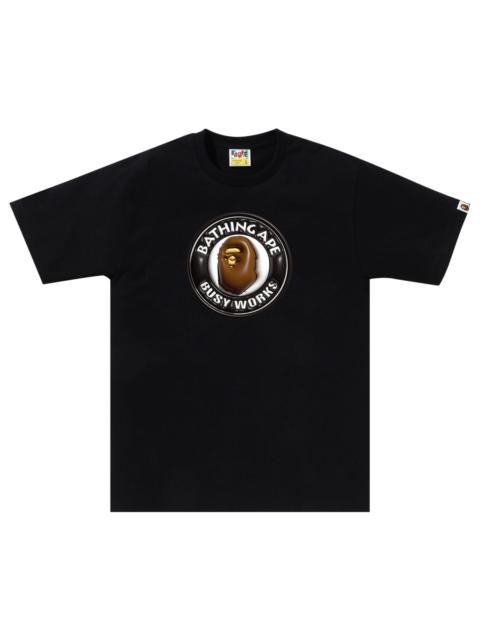 A BATHING APE® BAPE 3D Busy Works Tee 'Black' | REVERSIBLE