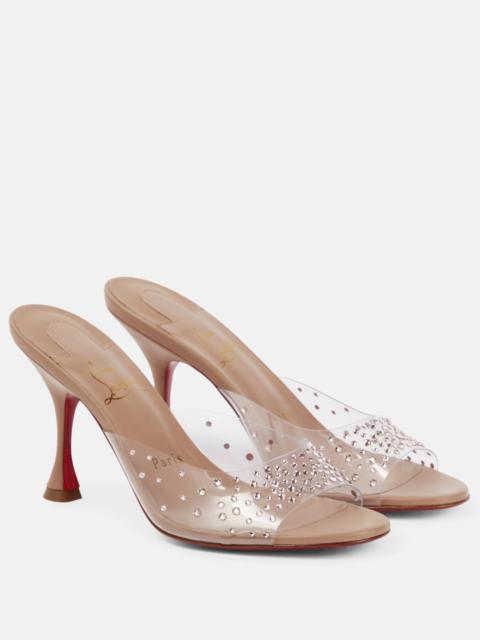 Christian Louboutin Nudes Degramule embellished mules