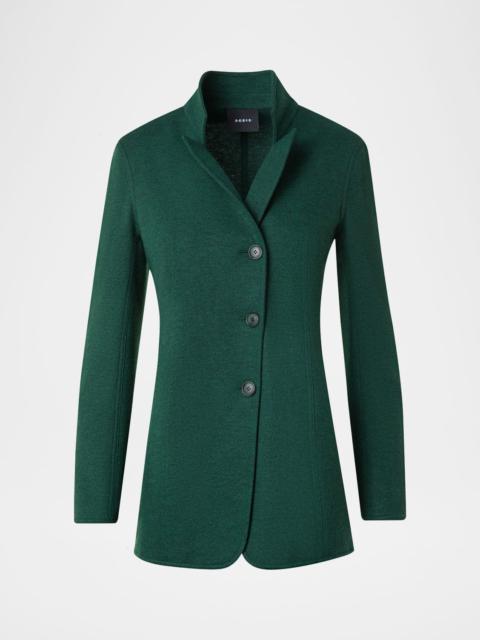 AKRIS Liam Cashmere Jersey Jacket