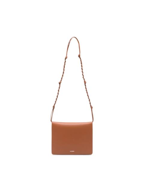 Jil Sander Tangle medium leather crossbody bag