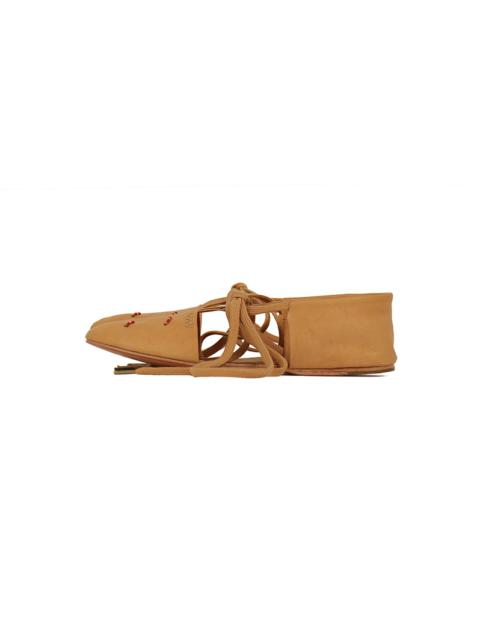 visvim PIKANI SANDAL-FOLK NATURAL