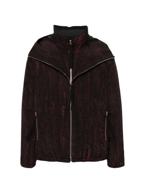 hooded padded jacket