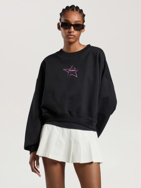 Palm Angels Icon Palm Loose Crop Crew
