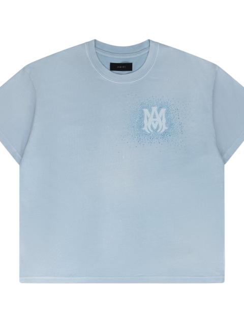 AMIRI Crystal Burst MA Tee "Ashley Blue" AMJYTE1070 BLUE