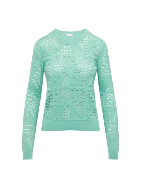 See by Chloé POINTELLE STITCH SWEATER