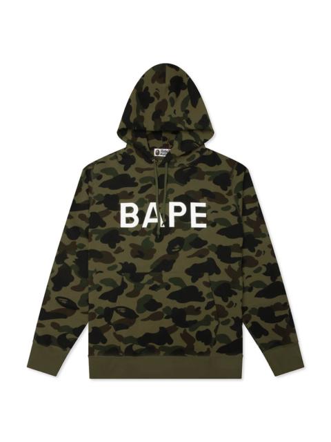 A BATHING APE® 1ST CAMO BAPE PULLOVER HOODIE - GREEN