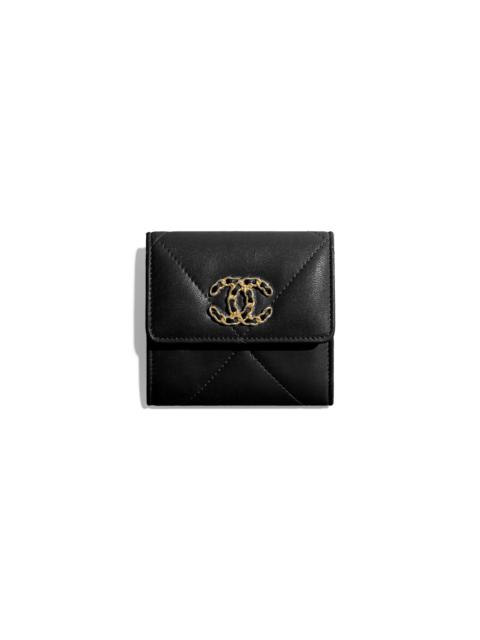 CHANEL CHANEL 19 Small Flap Wallet