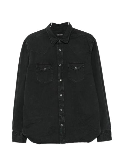 TOM FORD Tom Ford Long-sleeve Denim Shirt