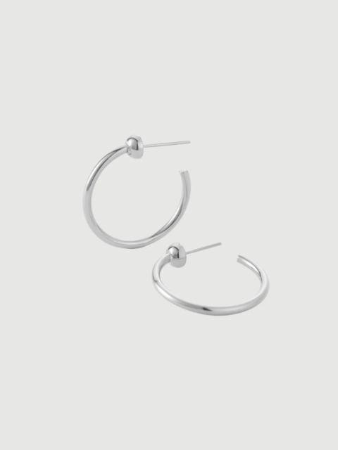 JENNY BIRD MINI ICON HOOPS SILVER