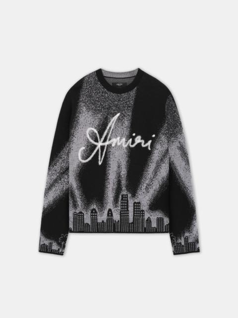 AMIRI SPOTLIGHT CREWNECK