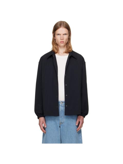 vowels Black Coach Jacket
