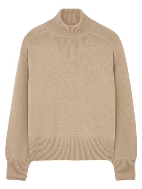 Baysville roll-neck wool jumper