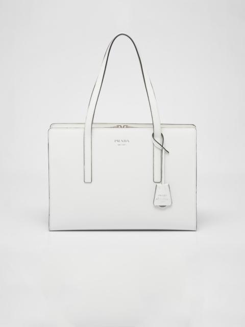 Prada Prada Re-Edition 1995 brushed-leather medium handbag