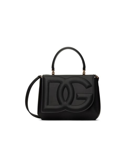Dolce & Gabbana Black Small DG Logo Crossbody Bag