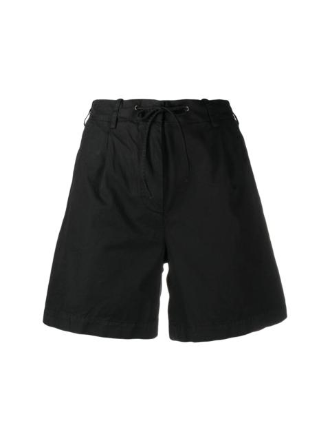 Aspesi drawstring waist cotton shorts