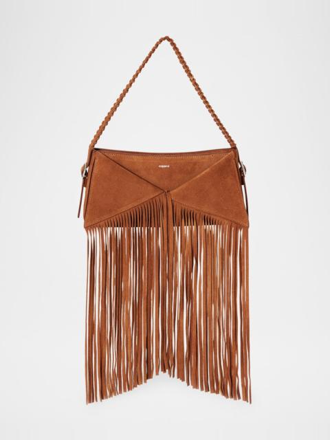 COPERNI Belt Fringe Suede Shoulder Bag