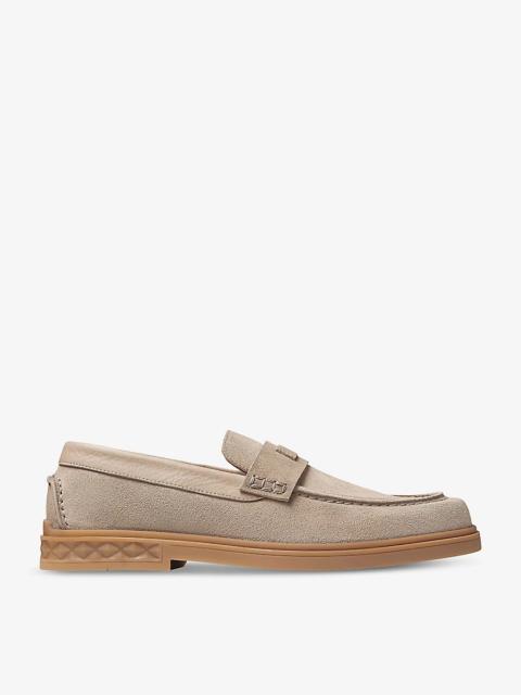 Josh Driver reverse-suede loafers