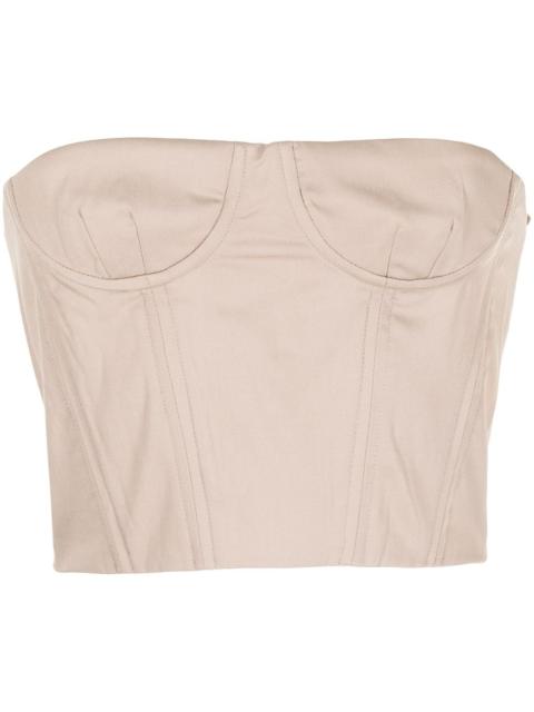 rokh cotton corset top