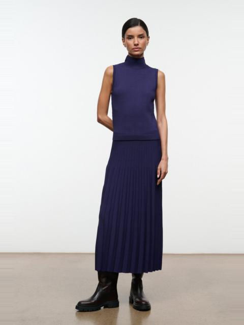 STAUD STAUD LENA SKIRT MIDNIGHT