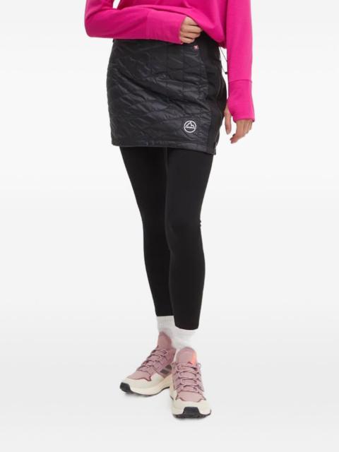 La Sportiva quilted mini skirt