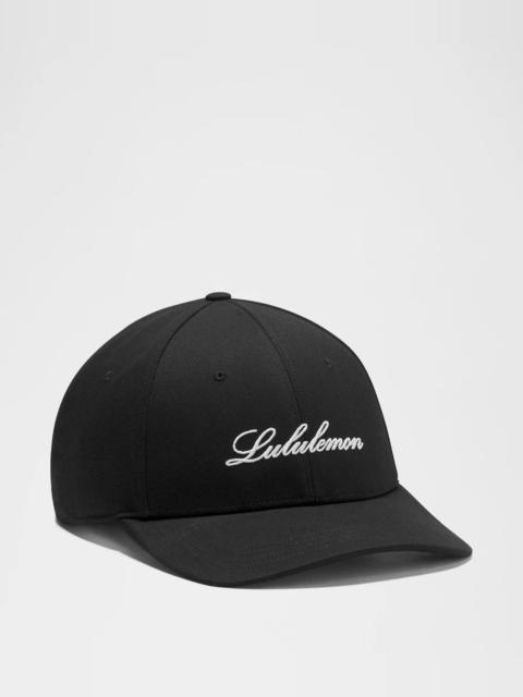 lululemon Structured Classic Ball Cap *Script