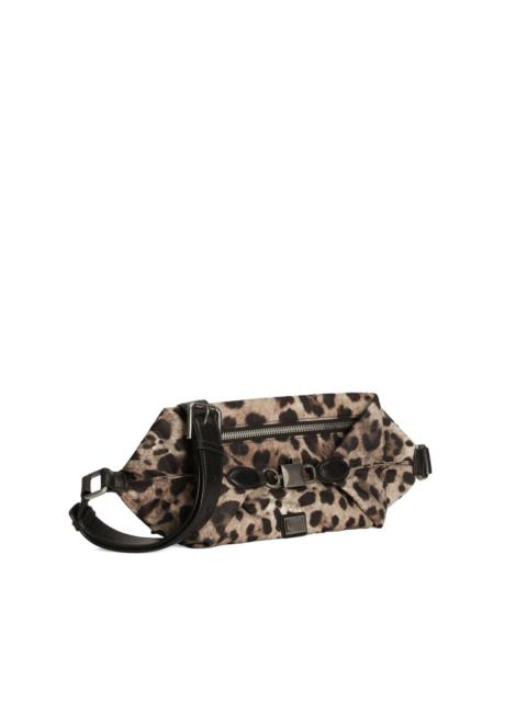 Dolce & Gabbana leopard-print belt bag