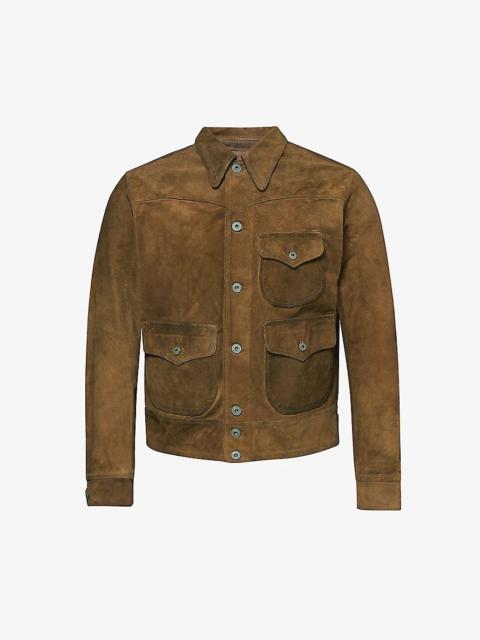 RRL by Ralph Lauren Alston relaxed-fit leather jacket