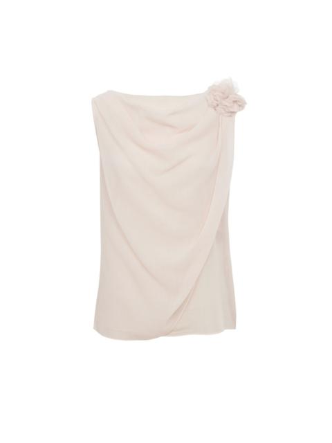 Chloé DRAPED SLEEVELESS TOP